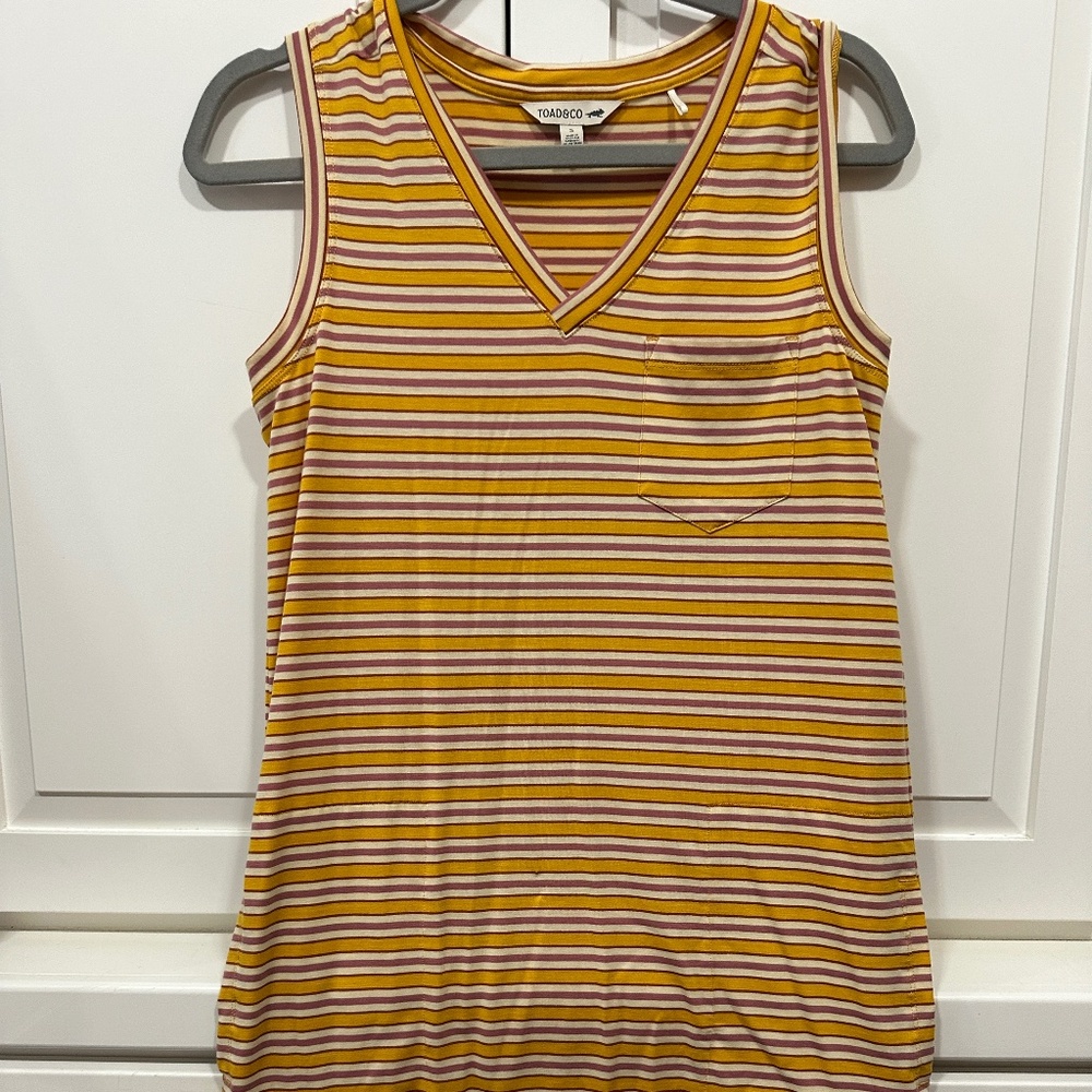 Toad & Co. Tank Shirt Dress